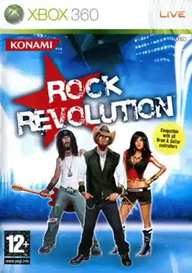 Rock Revolution (USA) box cover front